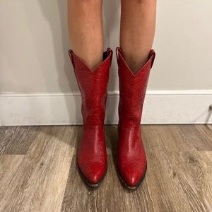 Vintage Larry Mahan Cowgirl Boots
